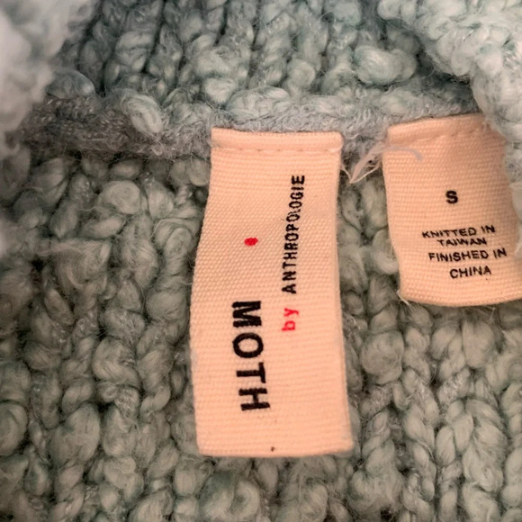 Moth by Anthropologie chunky sweater popcorn clean girl - Picture 12 of 12